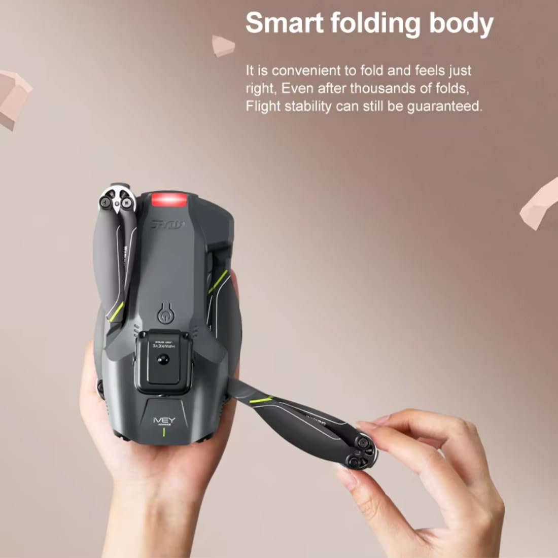 4K Brushless Toy Drone with Long-Range Control, Foldable Design, Auto Return, Long Flight Time and 45-Minute Flight Time for Advanced Aerial Photography and Exploration. (V28)