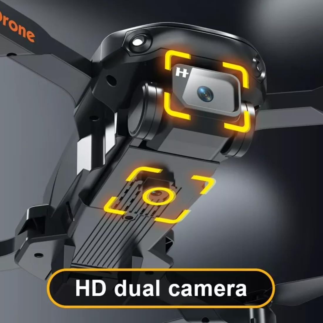 4K UHD Camera Toy Drone with 30-Minute Battery Life, Auto Return, 6-Axis Gyro Stability, Smart Auto-Fly Modes, 360° Stunt Flip, One-Key Return, Follow-Me, Gesture Control for Aerial Photography.(S12)