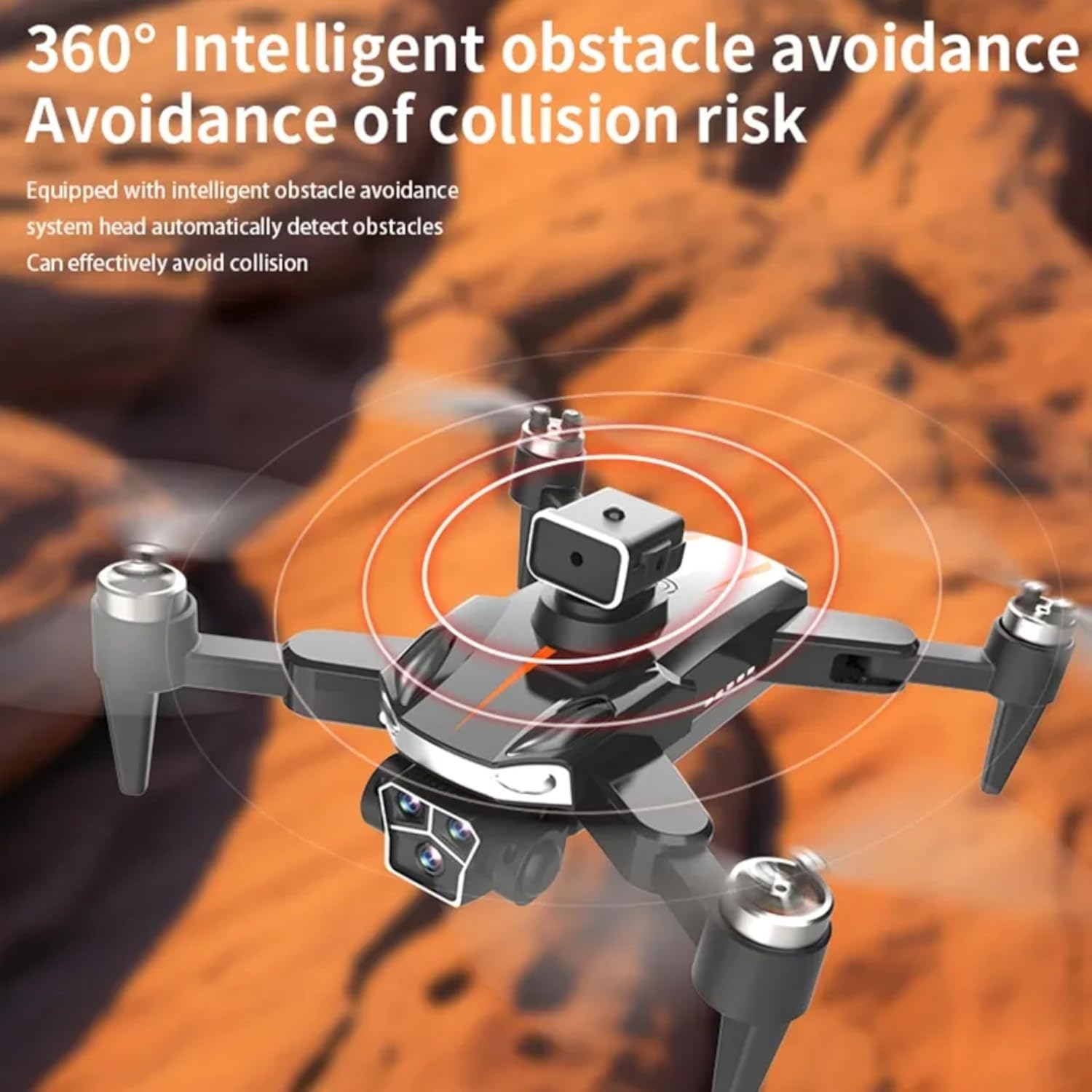 4K UHD Camera Toy Drone with 30-Minute Battery Life, Auto Return, GPS & Brushless, Smart Auto-Fly Modes, 360° Stunt Flip, One-Key Return, Follow-Me, Gesture Control for Aerial Photography. (P11 GPS)