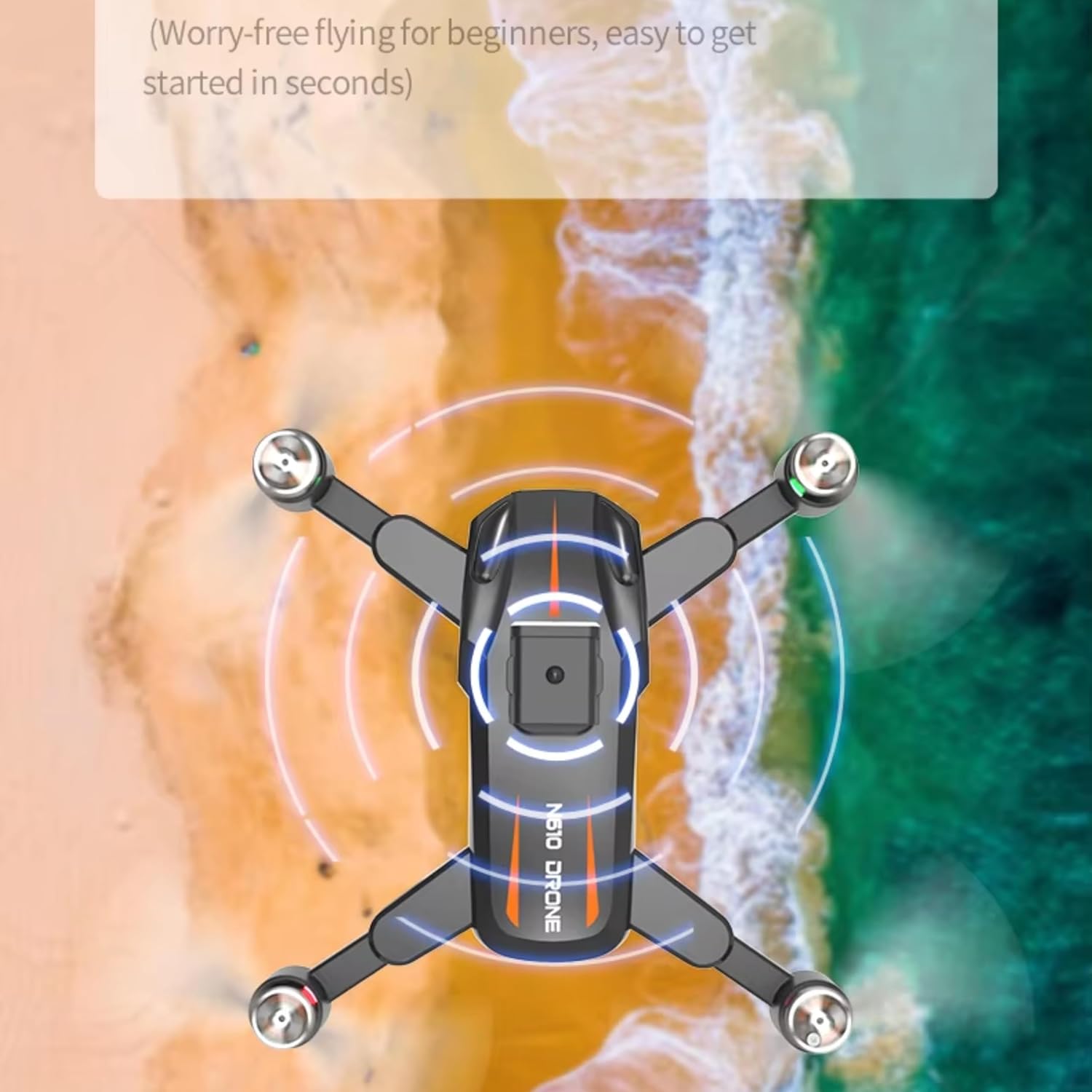 4K UHD Camera Toy Drone with 30-Minute Battery Life, Auto Return, GPS & Brushless, Smart Auto-Fly Modes, 360° Stunt Flip, One-Key Return, Follow-Me, Gesture Control for Aerial Photography. (P11 GPS)