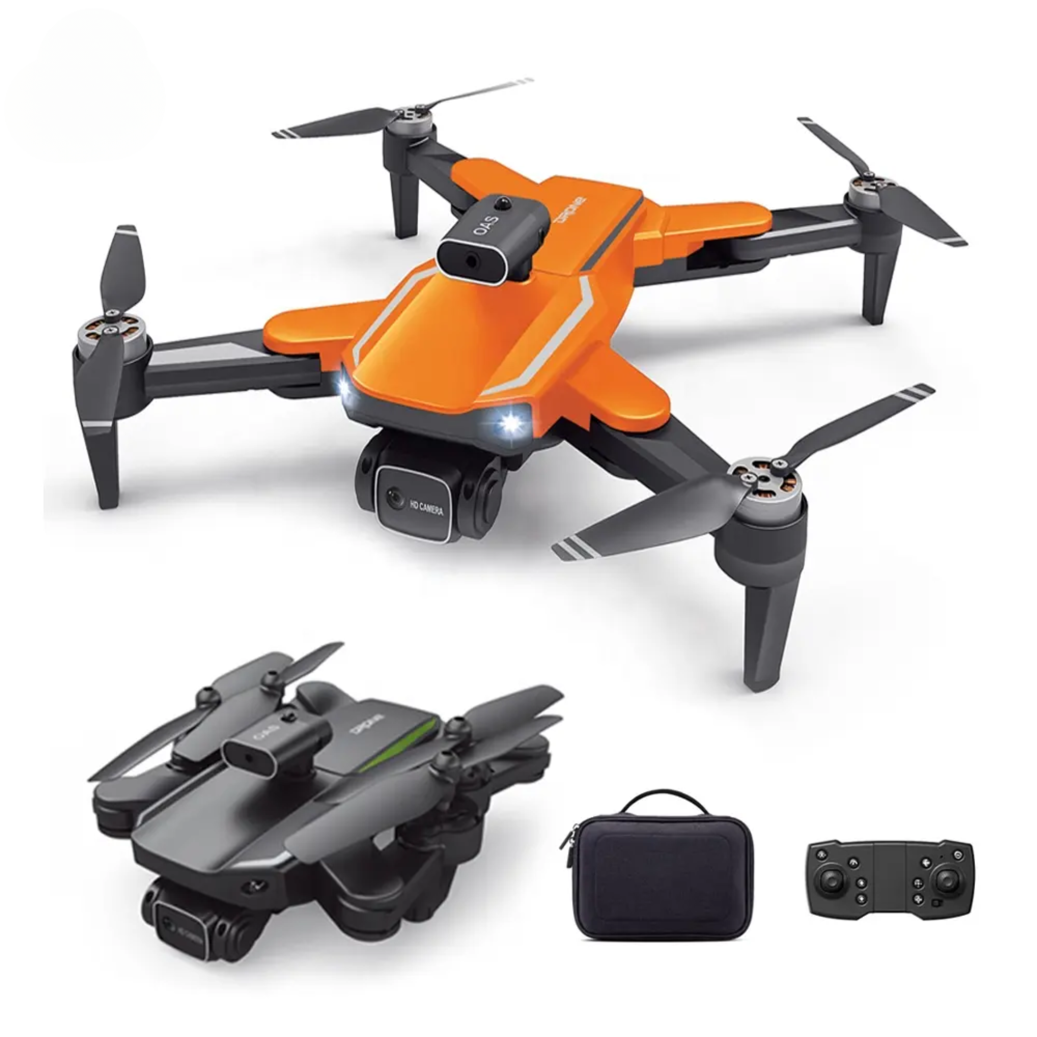 Professional 4K Toy Drone with Brushless Motors, Auto Return, Smart Flight Modes, and 30-Minute Battery Life for Capturing Stunning Aerial Footage.(Multicolor)(H19)