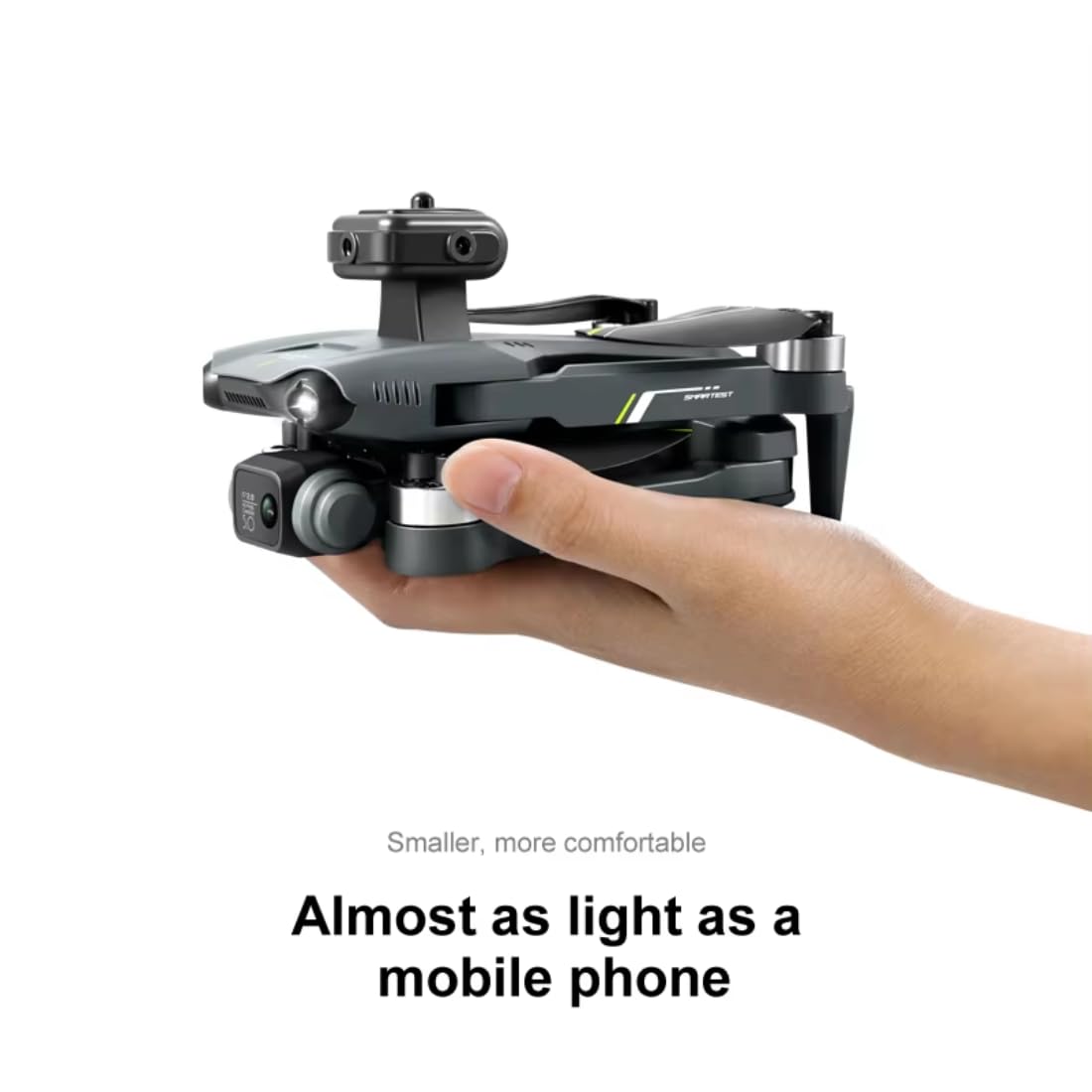4K Brushless Toy Drone with Long-Range Control, Foldable Design, Auto Return, Long Flight Time and 45-Minute Flight Time for Advanced Aerial Photography and Exploration. (V28)