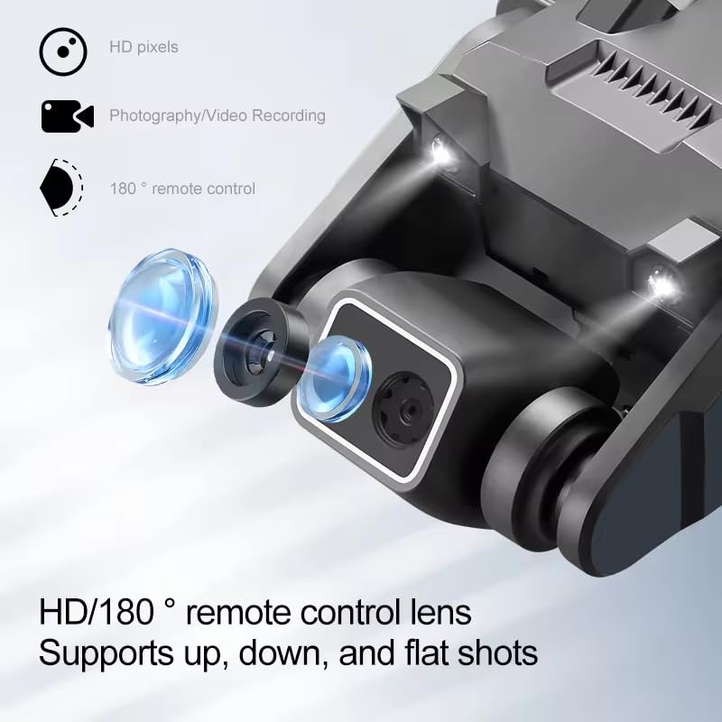 Toy Drones with UHD Camera 3 Axis Brushless Drone with 4K/30FPS Video 48MP Photo with 5GHz Transmission, Long Flight Time, 3D Flips, Headless Mode, Aerial Photography Multicolor(RG700)
