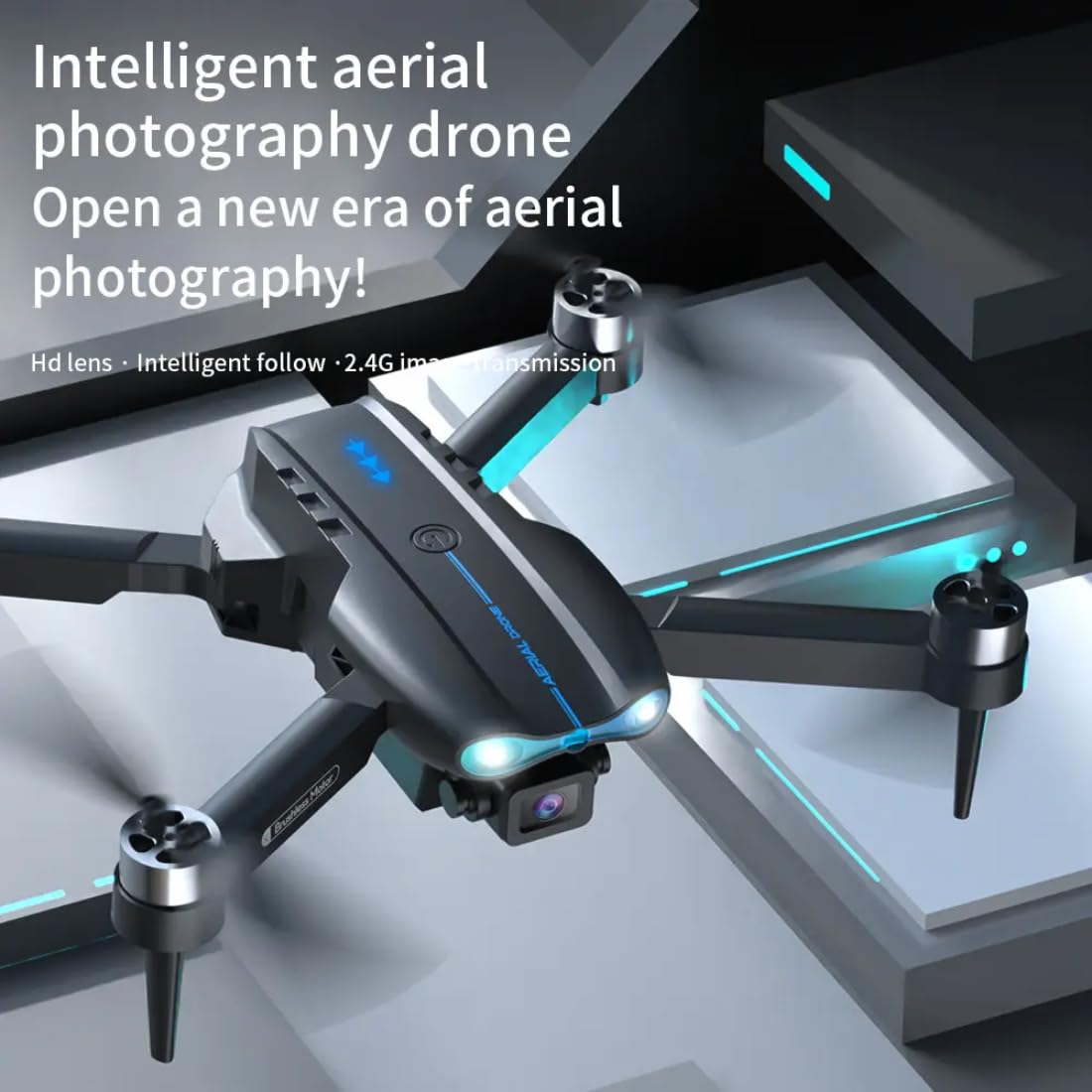 High-Performance Brushless Toy Drone with 4K Camera, GPS Navigation, 30-Minute Battery Life, One-Key Return, and Foldable Design for Smooth Flights and Professional Photography(E99-BLESS)